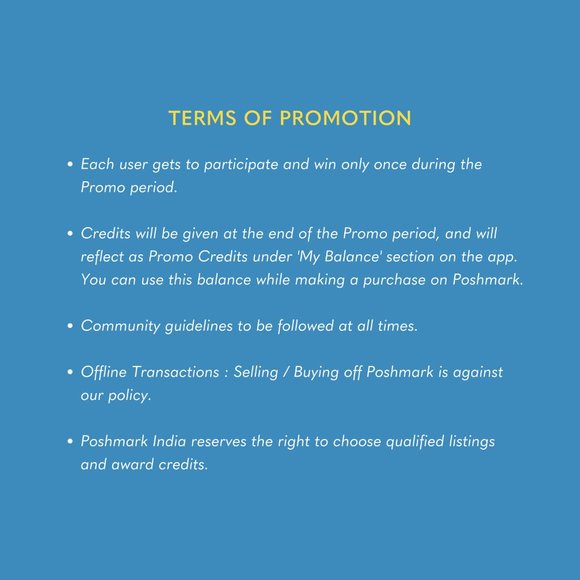 🥳 150 POSH Credits Giveaway! - Picture 3 of 4